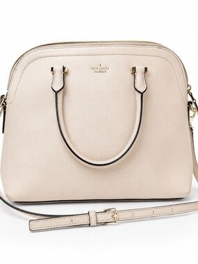 kate spade New York | Beige -Cream | Satchel Crossbody | Dome Purse